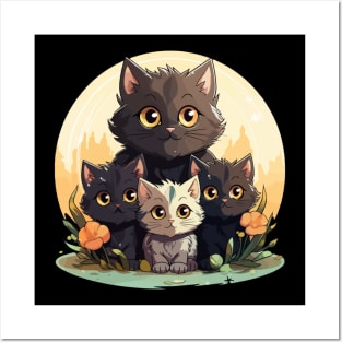 cats I love you t-shirt Posters and Art